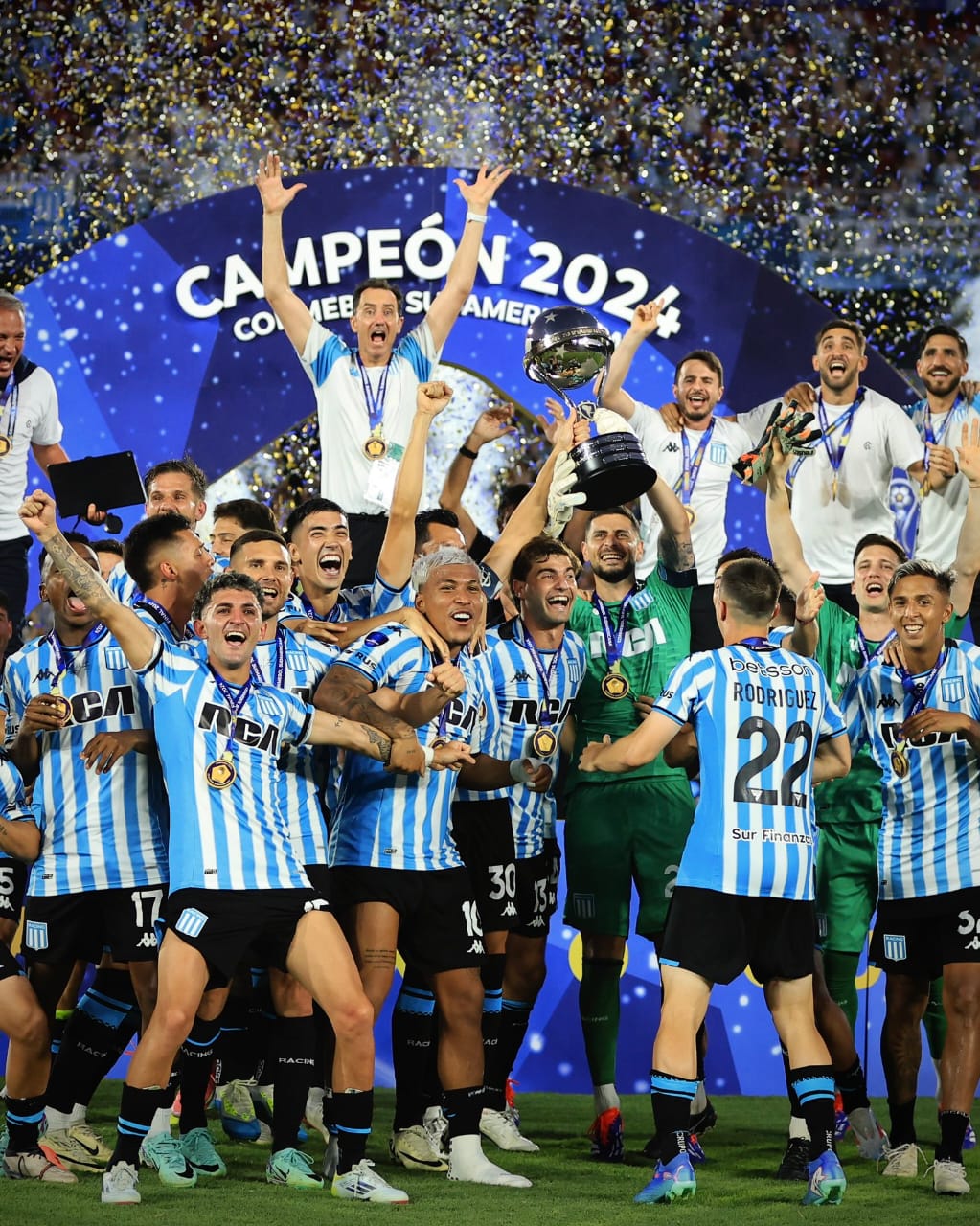 RACING, GLORIOSO CAMPEÓN:  EL PERIODISMO PARTIDARIO, AL DESCENSO